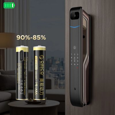 6. Bateria litowa Orico Ener-G EG7C AAA 1,5 V 500mWh akumulator USB-C z kablem ładującym 2 szt.