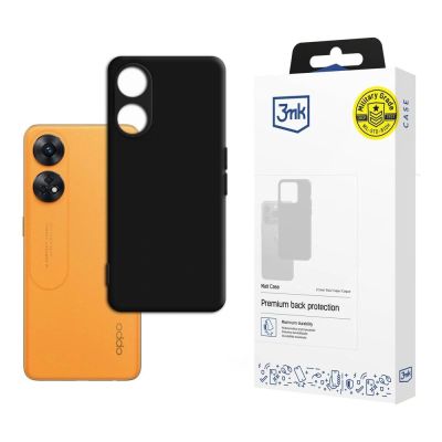 Etui 3mk Matt Case na Oppo Reno 8T 4G - czarne matowe