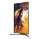 11. AOC G4 U32G4U monitor komputerowy 80 cm (31.5") 3840 x 2160 px 4K Ultra HD Czarny, Czerwony