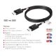 5. CLUB3D CAC-1091 kabel DisplayPort 1,2 m Czarny
