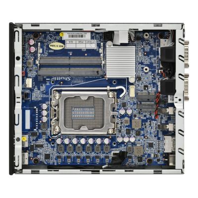 6. Shuttle XP? slim DH610V2 komputer typu barebone Wielkość PC 1.35L Czarny Intel H610 LGA 1700