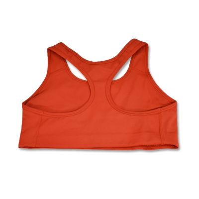 2. Stanik sportowy Nike Swoosh Pro-padded Bra Wmns Cinnabar/White - BV3630-624