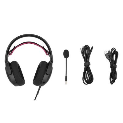 5. GAMIAC HS71 Zestaw słuchawkowy Przewodowa Opaska na głowę Gaming USB Type-C Czarny