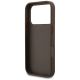 7. Etui Guess 4G Classic na iPhone 17 Pro - brązowe