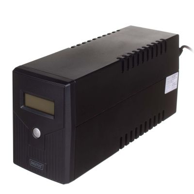 7. Digitus DN-170064-LCD zasilacz UPS Technologia line-interactive 0,8 kVA 480 W 2 x gniazdo sieciowe