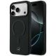 Etui Mercedes Leather 3D MagSafe na iPhone 17 Pro Max - czarne