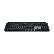 Logitech Master MX Keys S for Mac klawiatura Biuro RF Wireless + Bluetooth QWERTY Amerykański międzynarodowy Aluminium, Biały