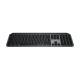 Logitech Master MX Keys S for Mac klawiatura Biuro RF Wireless + Bluetooth QWERTY Amerykański międzynarodowy Aluminium, Biały