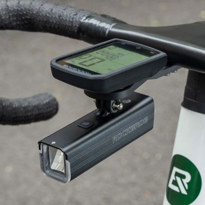 4. Uchwyt na licznik rowerowy Rockbros FK-307S nylon - czarny