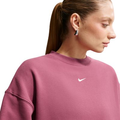 5. Bluza damska Nike Studio Fleece różowa IM8082 654
