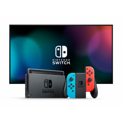 6. Nintendo Switch przenośna konsola do gier 15,8 cm (6.2") 32 GB Ekran dotykowy Wi-Fi Niebieski, Szary, Czerwony