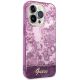 4. Etui Guess Porcelain Collection na iPhone 14 Pro Max - fuksjowe