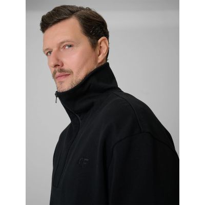 4. Bluza dresowa regular bez kaptura męska 4F 4FRSS26TSWSM2794-20S