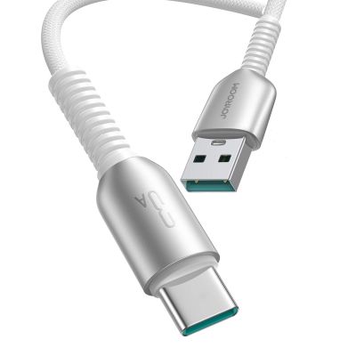 2. Kabel Joyroom S-A51 Cutting-Edge Series 3A USB-A - USB-C 1,2m - jasnoszary