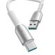 2. Kabel Joyroom S-A51 Cutting-Edge Series 3A USB-A - USB-C 1,2m - jasnoszary