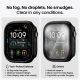 12. Etui Tech-Protect Defense Black & Clear 2-Pack na Apple Watch 46 mm