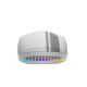 5. Mysz gamingowa Machenike M721 bezprzewodowa 10000 DPI z podświetleniem RGB - biała