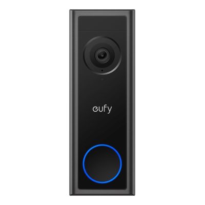 2. Eufy T8224311 zestaw dzwonka do drzwi Czarny