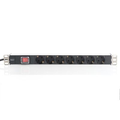 2. Listwa zasilająca do szaf rack (PDU) 19 cali 7x Schuko