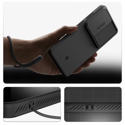 15. Etui Spigen Optik Armor na Samsung Galaxy S26 Ultra - czarne