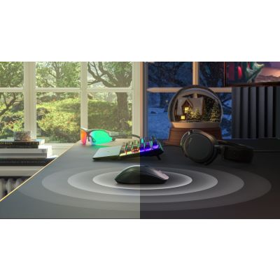 25. Mysz SteelSeries Rival 3 Wireless Gen 2 Aqua