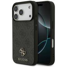 Etui Guess 4G Small Classic Logo MagSafe na iPhone 18 Pro / 17 Pro - czarne