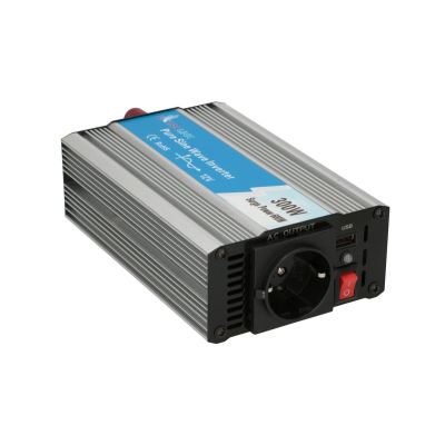 9. Extralink Przetwornica napięcia OPIP-300W samochodowa 12V, 300W czysty sinus
