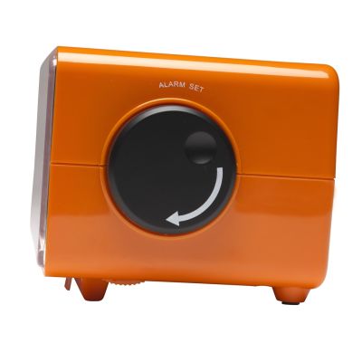 7. Radiobudzik retro Denver CR-425 pomarańczowy