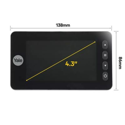 4. Elektroniczny wizjer drzwiowy Yale 5800 Digital Door Viewer 4,3"
