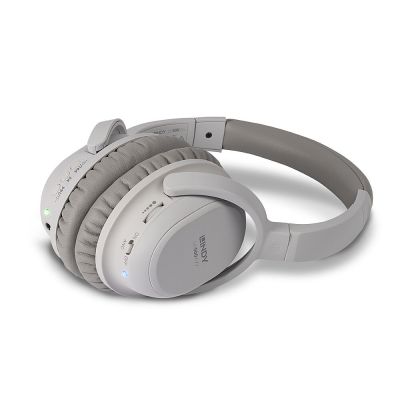 4. Lindy LH500XW Zestaw słuchawkowy Przewodowy i Bezprzewodowy Opaska na głowę Połączenia/muzyka Micro-USB Bluetooth Szary