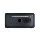 4. Osobisty cyfrowy czarny radio Sharp DR-450, stal nierdzewna