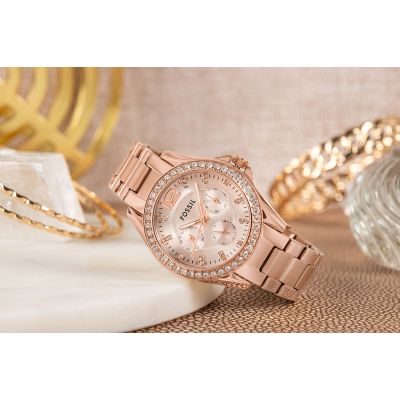 6. Zegarek Damski FOSSIL Riley ES2811 + BOX