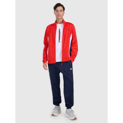 8. Bluza dresowa rozpinana bez kaptura męska 4F 4FRAW25TSWSM2459-62S