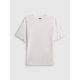 5. T-shirt loose gładki damski 4F 4FRSS26TTSHF4262-10S