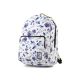 PLECAK THE SOCIETY PACK XCLASSIC BACKPACK 181CPR702-72 OFF WHITE BLUE FLOWER ALLOVER