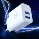 4. Ładowarka sieciowa 3mk FlowPower 10W 2.4A 2A - biała
