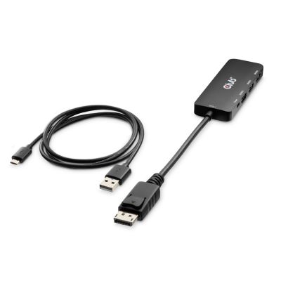 2. Adapter I/O DP do HDMI potrójny CSV-7330 CLUB3D