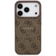 3. Etui Guess 4G Ring Classic Logo MagSafe na iPhone 17 Pro - brązowe