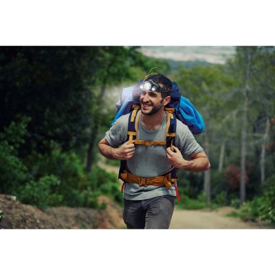 11. LATARKA CZOŁOWA TURYSTYCZNA DELUXE 1 LED i 2 COB GRUNDIG