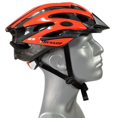 9. KASK ROWEROWY REGULOWANY DUNLOP MTB RED R.S (53-55CM)