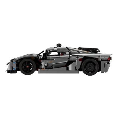 6. LEGO Technic 42173 Szary hipersamochód Koenigsegg Jesko Absolut