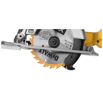 4. Pilarka tarczowa bez akumulatora i ładowarki  DeWalt  DCS391NT (460W; 165mm)
