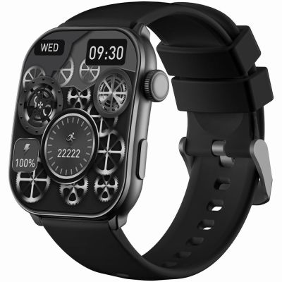 3. Smartwatch Męski GRAVITY GT28-1 Pasek + Bransoleta Czarny