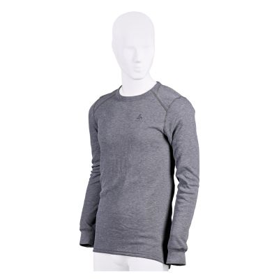 3. Koszulka męska ODLO BL TOP turtle neck l/s ACTIVE WARM roz. M Szara