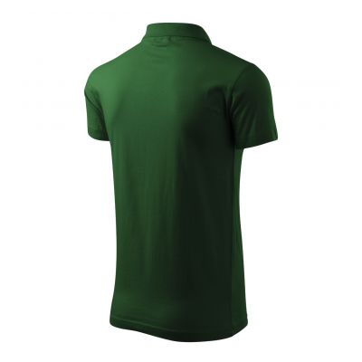 3. Koszulka polo Malfini Single J. M MLI-20206 zieleń butelkowa