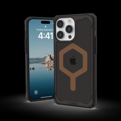 2. Etui UAG Plyo MagSafe do iPhone 15 Pro Max - czarno-brązowe