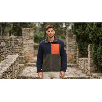 4. Polar męski Geographical Norway TARLEY NAVY DB MEN 0124 (WZ8069H/GN-NAVY)