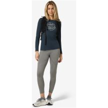Bluza damska bez kaptura Super.natural Mountain Girl LS - blueberry/white stone rozmiar: s