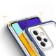 4. Clear 3in1 etui do Samsung Galaxy A73 żelowy pokrowiec z ramką niebieski