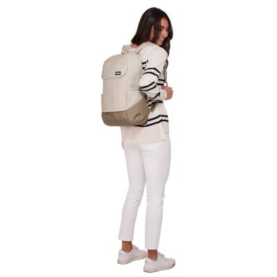 3. Thule | Lithos | Plecak 20L | Pasuje do rozmiaru 16" | Plecak na laptopa | Pelikan Szary/Wyblakły Khaki